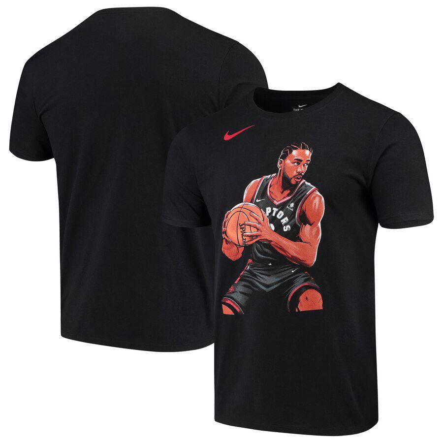 2019 Men Toronto Raptors black NBA Nike T shirt